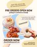 3 pack of our BIG donuts (with conversation connection card)
